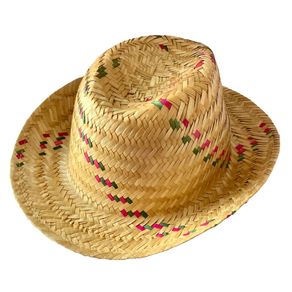 Chapeu Palha Adulto - 30 x 14 cm -1-